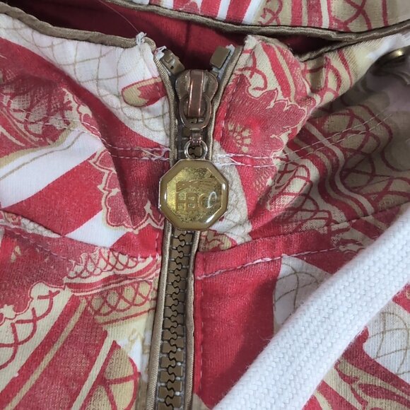 HBC Hudson's Bay Olympics Team Canada Full Zip Hoodie Sweater M Red Beijing 2008 - Picture 3 of 16